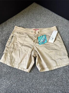 UNIONBAY Women's Stretch Cargo Shorts - Khaki